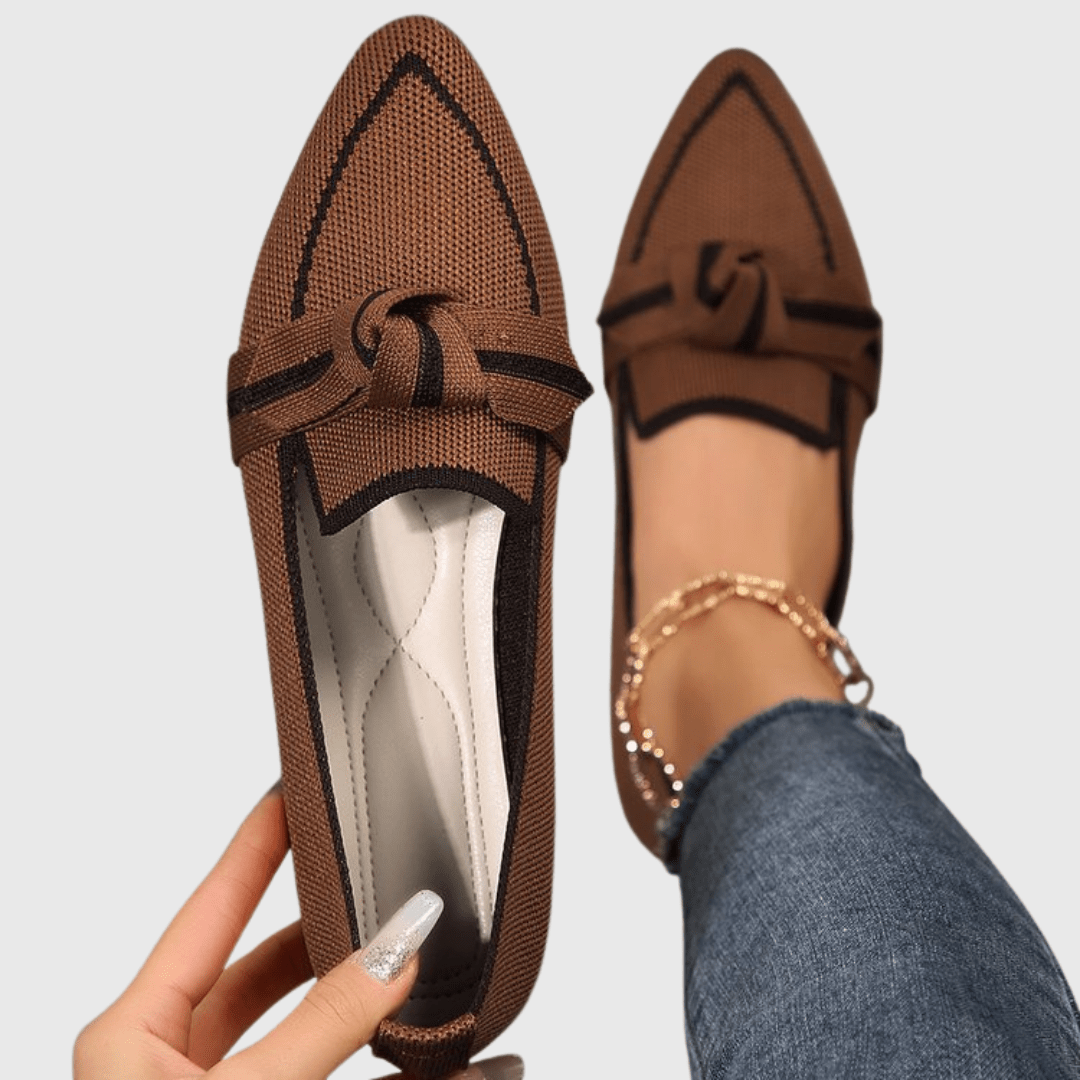 Milena | Mocasines Anudados - VENZA BARCELONA