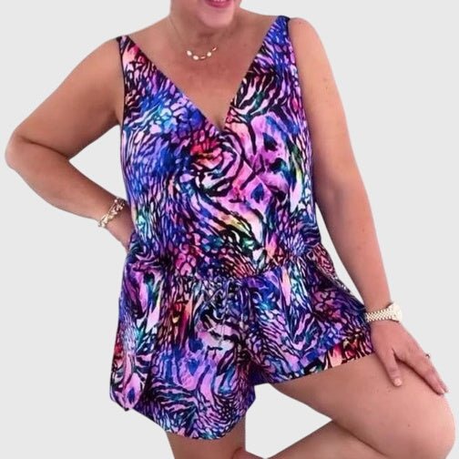 Adriana - Vestido De Baño Elegante - VENZA BARCELONA