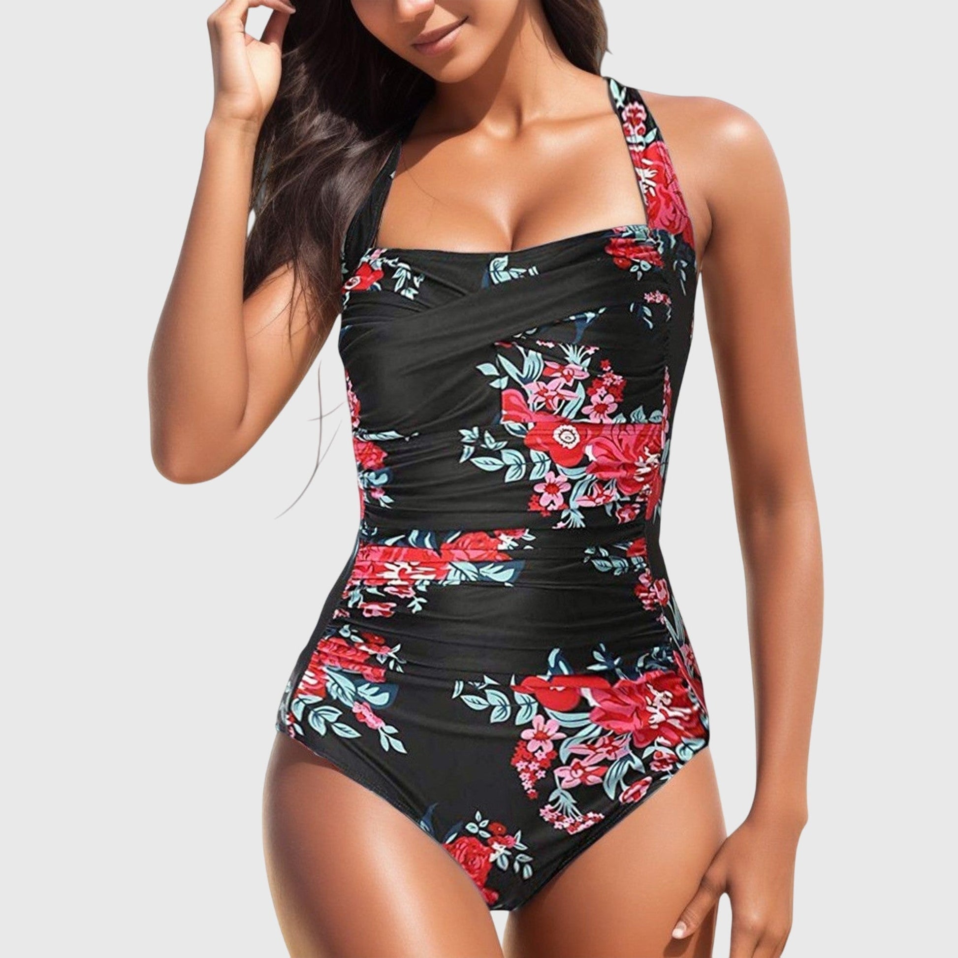 Calista - Bañador De Una Pieza Floral - VENZA BARCELONA