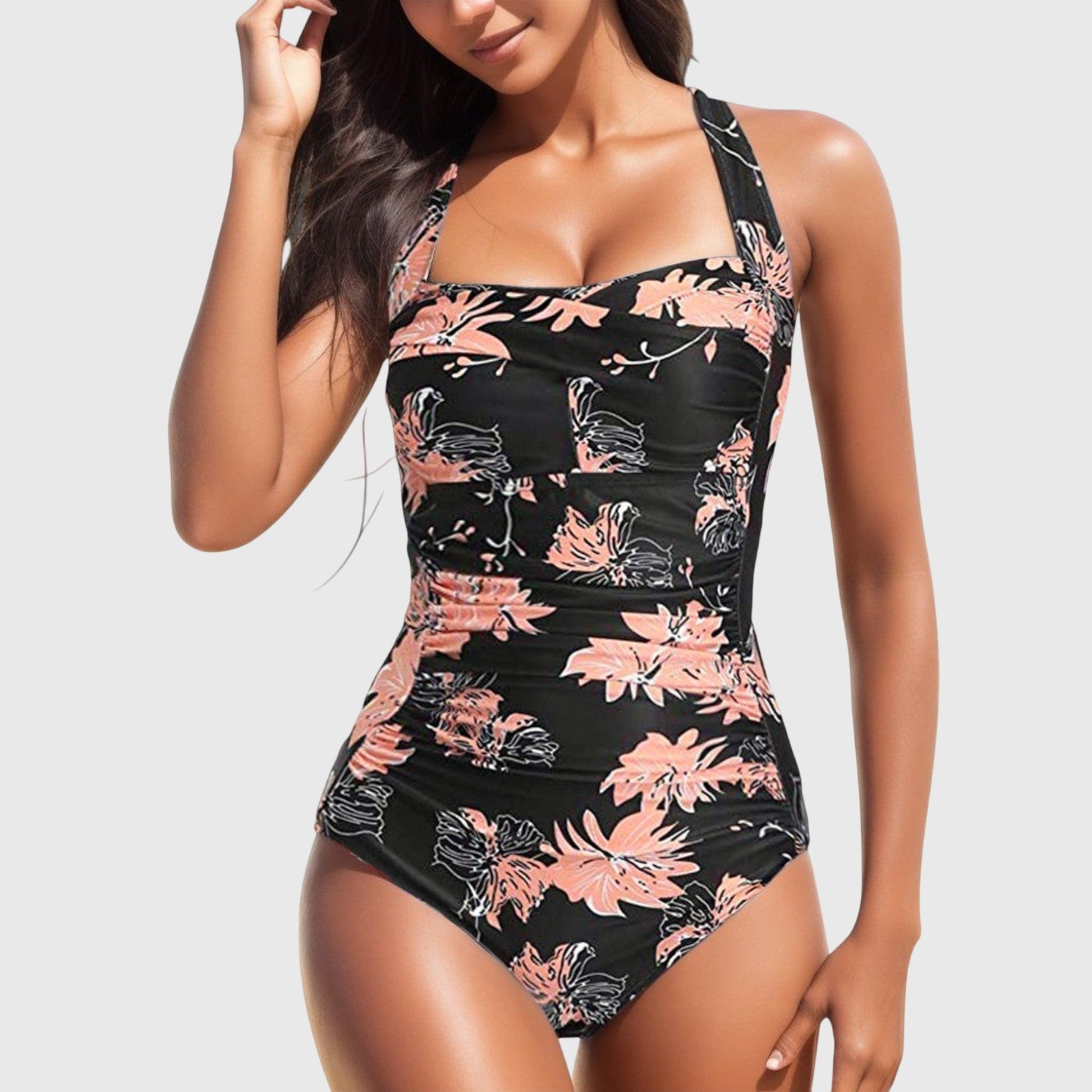 Calista - Bañador De Una Pieza Floral - VENZA BARCELONA