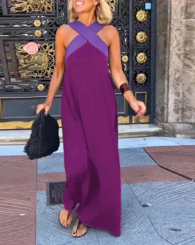 DELFINA | VESTIDO DE CORTE CRUZADO - VENZA BARCELONA