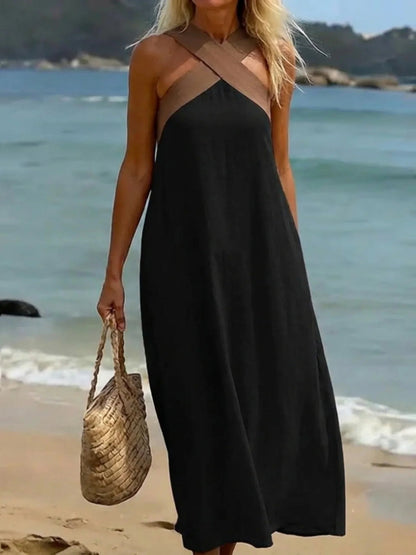DELFINA | VESTIDO DE CORTE CRUZADO - VENZA BARCELONA