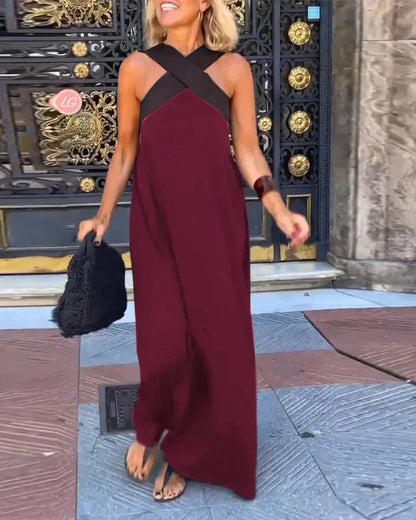 DELFINA | VESTIDO DE CORTE CRUZADO - VENZA BARCELONA