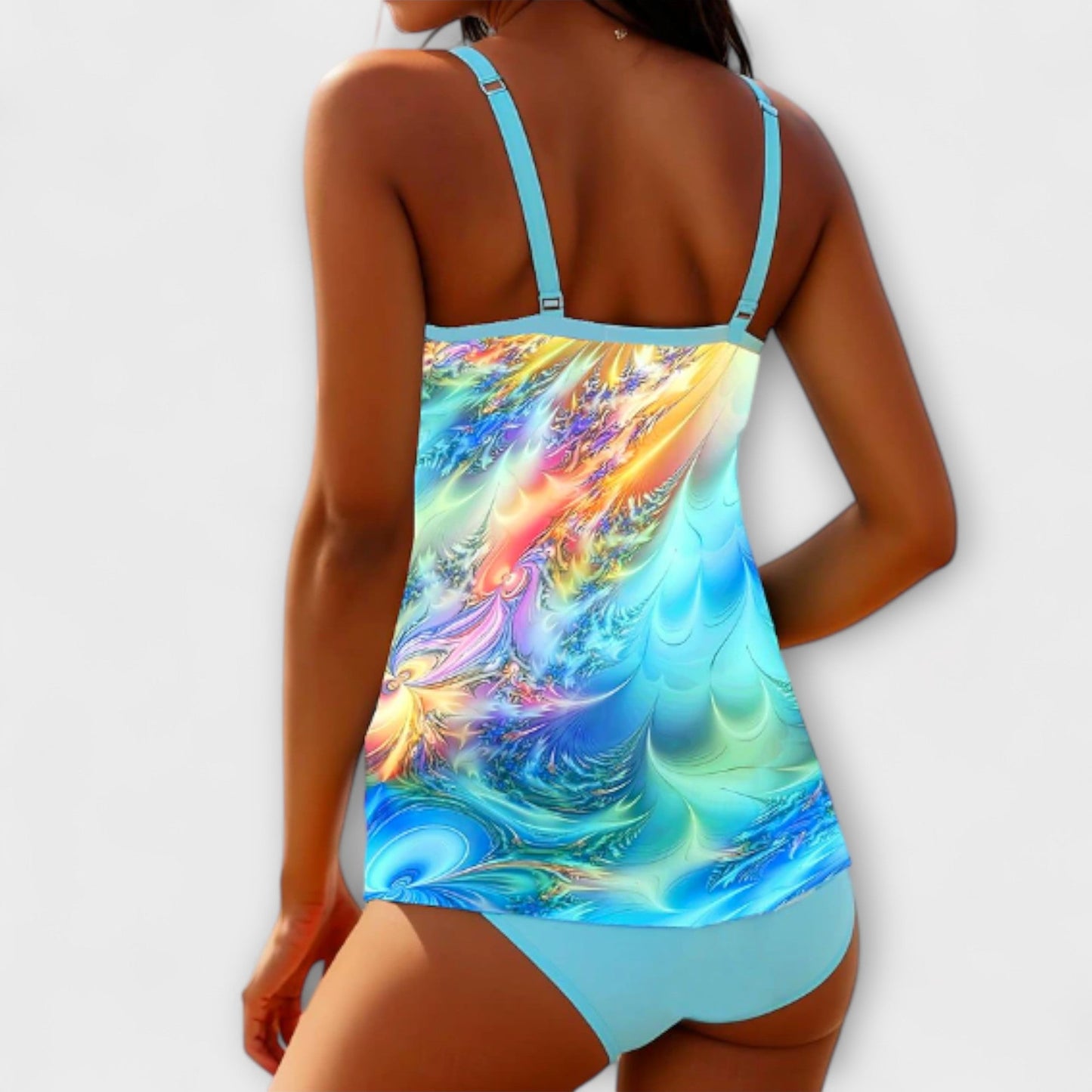 Liviana - Conjunto Tankini Elegante - VENZA BARCELONA
