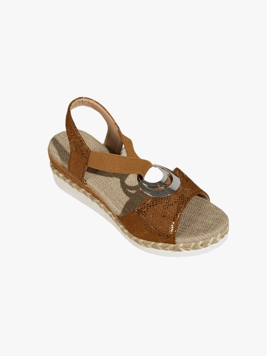 MOREAU LYON | SANDALES À TALON COMPENSÉ STYLÉES POUR FEMMES - VENZA BARCELONA