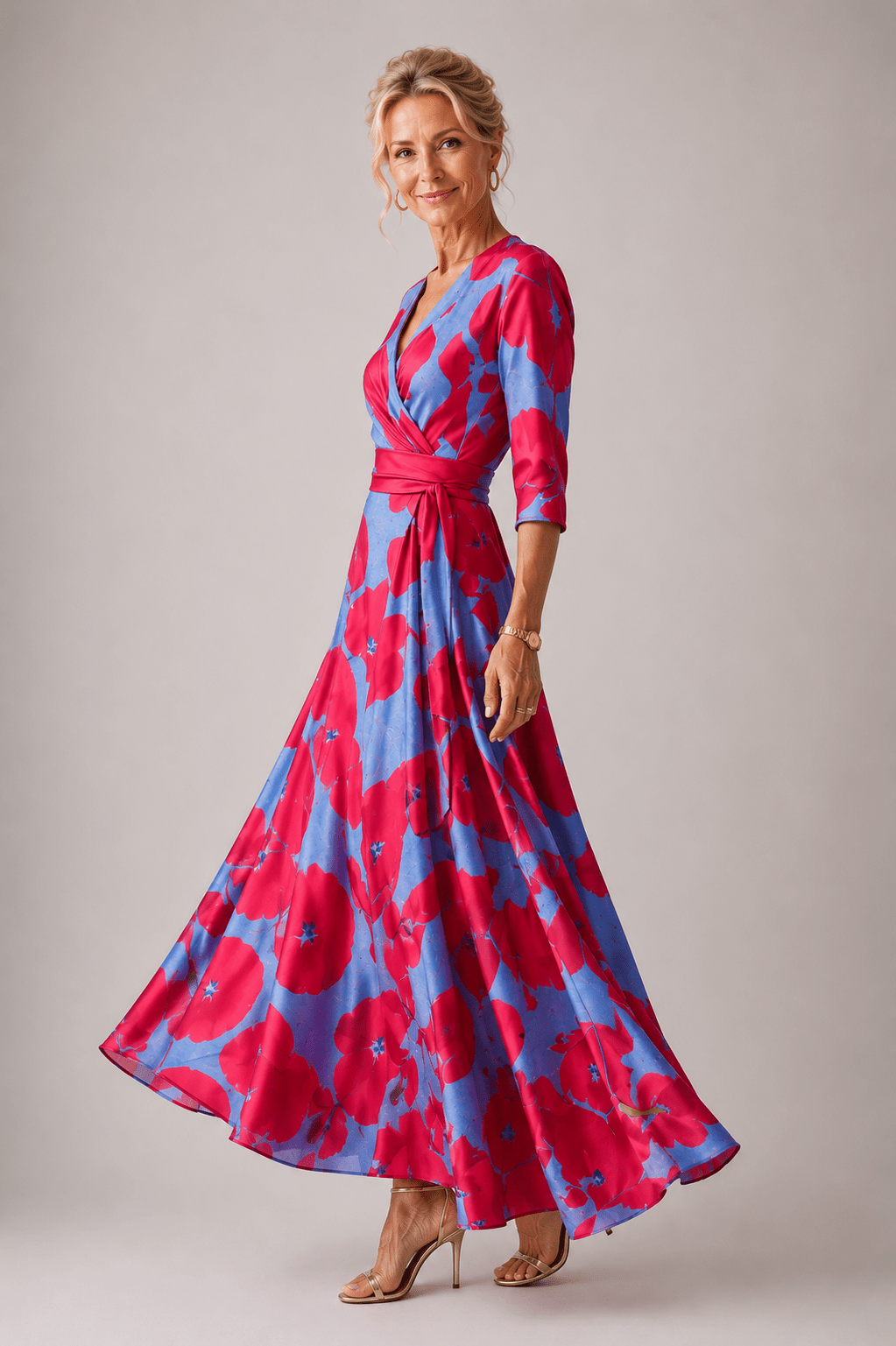 Ottavia | Vestido cómodo con escote en V para el día a día - VENZA BARCELONA