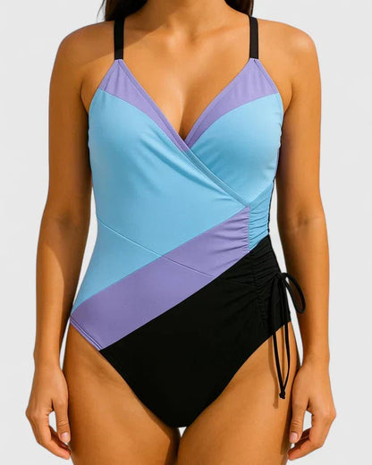 Selene - Bañador Elegante Con Talle Alto - VENZA BARCELONA