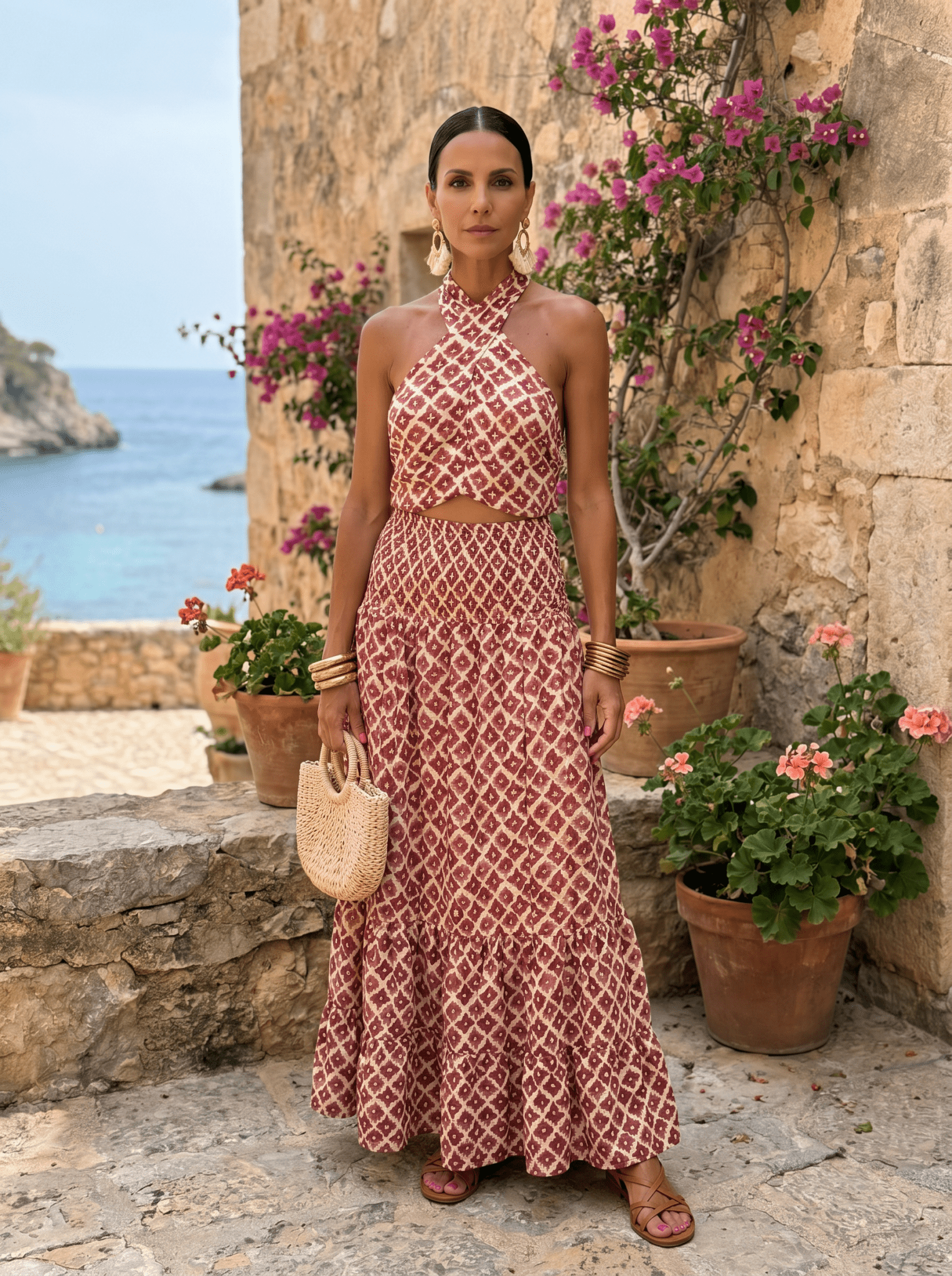 XX1 Elsa | Conjunto Elegante con Diseño de Hombros Descubiertos - VENZA BARCELONA